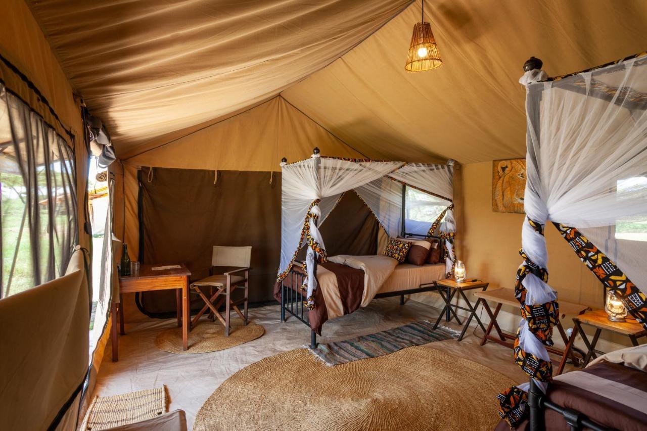 Gnu Mara River Camp 塞伦盖蒂 外观 照片
